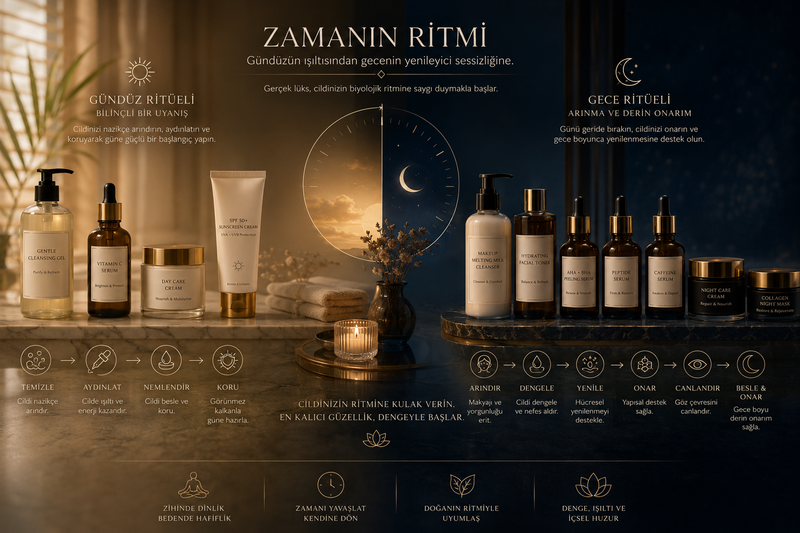 Zamanın Ritmi: Gündüzün Işıltısından Gecenin Yenileyici Sessizliğine