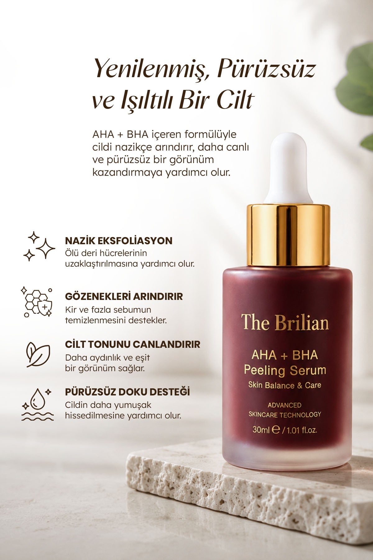 The Brilian AHA + BHA Peeling Serum Trendyol görseli 2