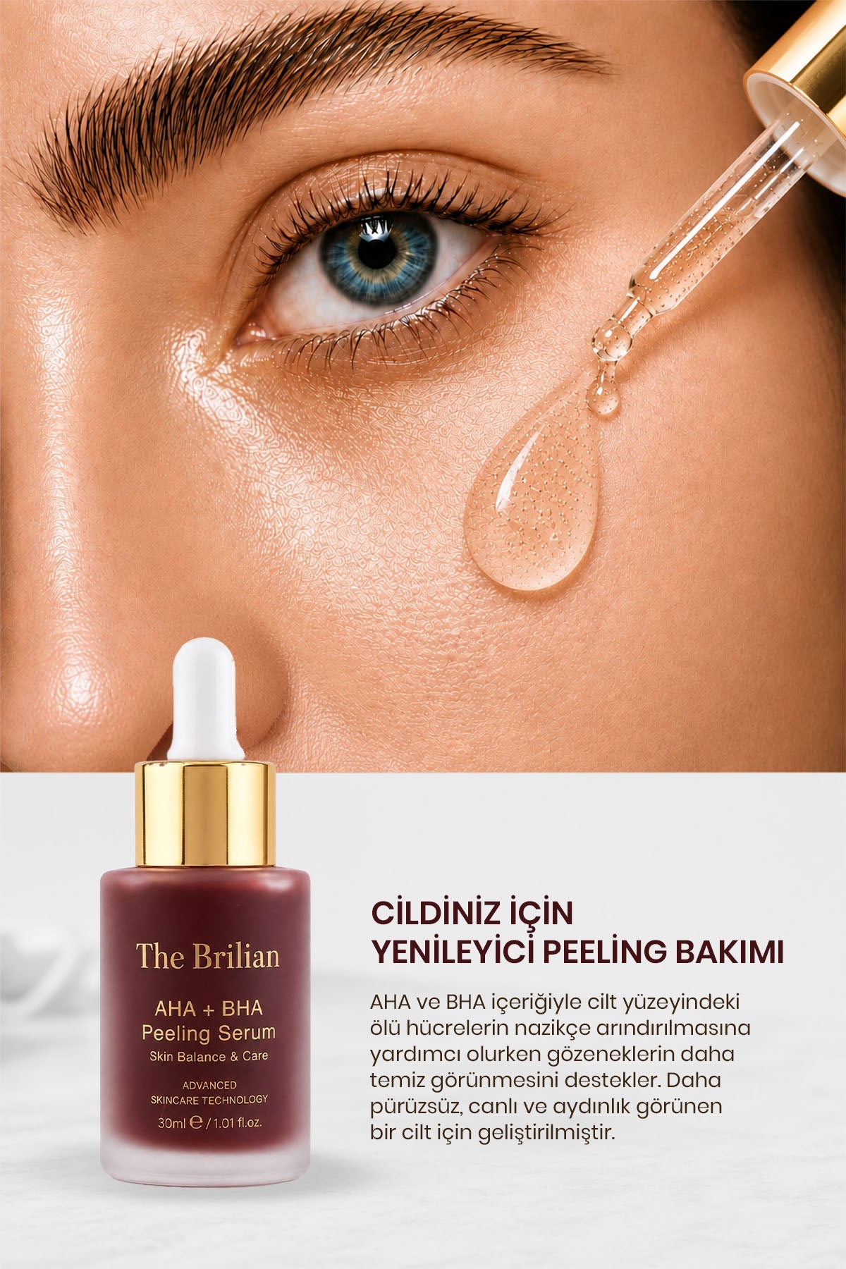 The Brilian AHA + BHA Peeling Serum Trendyol görseli 4