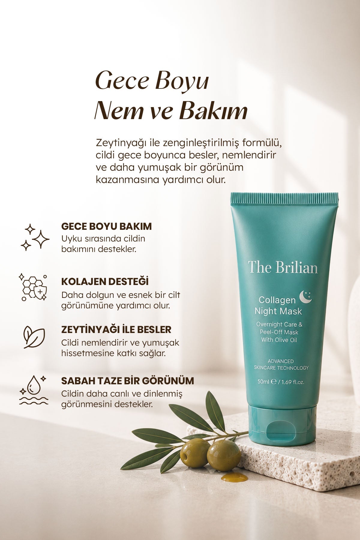 The Brilian Collagen Night Mask Trendyol görseli 2