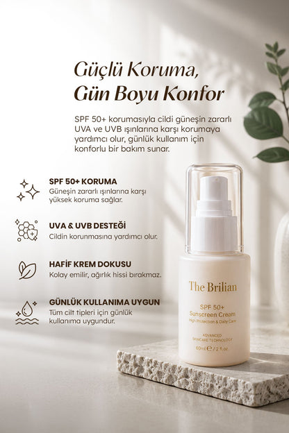 The Brilian SPF 50+ Sunscreen Cream Trendyol görseli 2